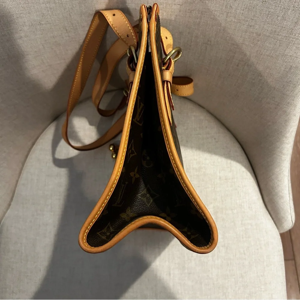 Louis Vuitton Monogram Popincourt Shoulder Bag - Brown and Tan - Picture 4 of 12